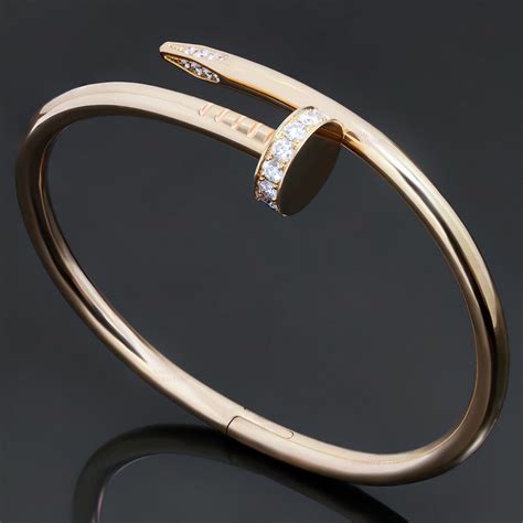 cartier inspired love bangle|cartier justin un clou bangle.